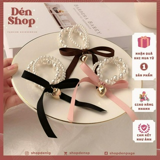 Dây cột tóc dây chun tóc nơ cho nữ phụ kiện tóc dễ thương