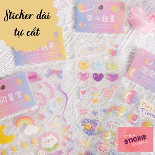 Sticker Dài Tự Cắt Dễ Thương Trang Trí toploader