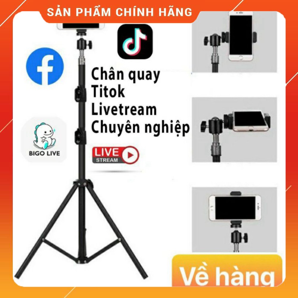 [ BẢO HÀNH 3TH] Gậy livestream , quay tiktok ,quay video, chụp ảnh loại XỊN loại TỐT