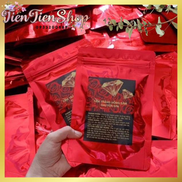 Tắm hồng sâm dạng gói