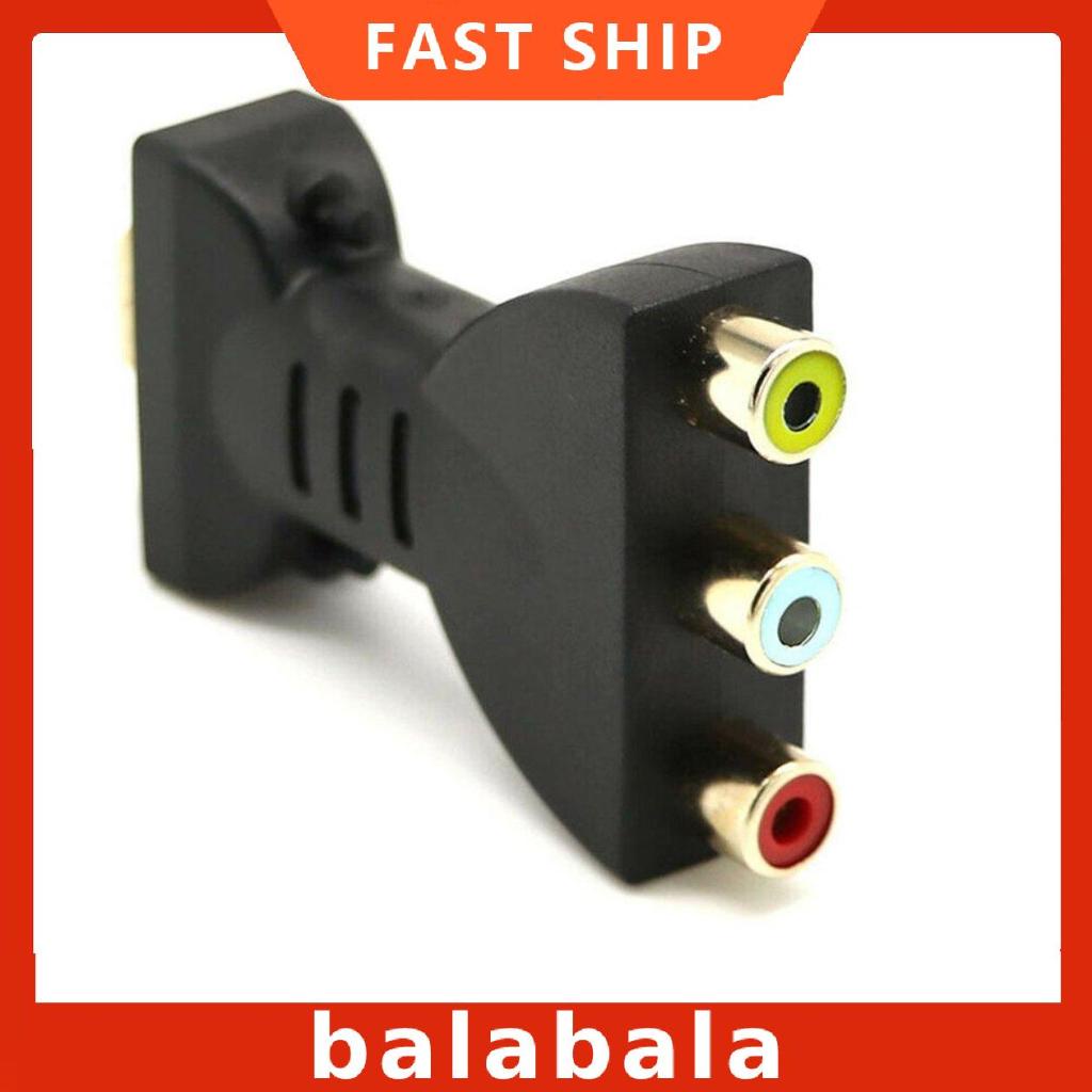 [BL]Portable 1080P HDMI-Compatible To 3 RCA Video Audio AV Adapter Converter