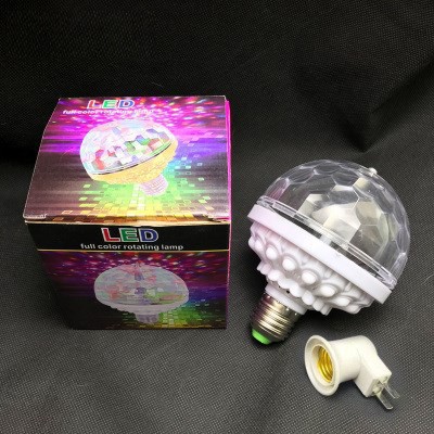 [FREESHIP] Đèn Led Vũ Trường, Bar, Sân Khấu 7 Màu Xoay + Tặng Kèm Đuôi Cắm Công Tắc _PKXuanTy