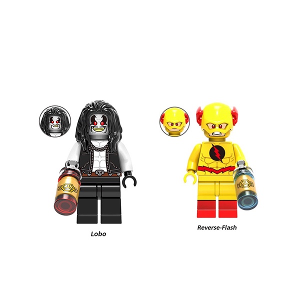 Bộ 2 nhân vật minifigures DC Comics X0178