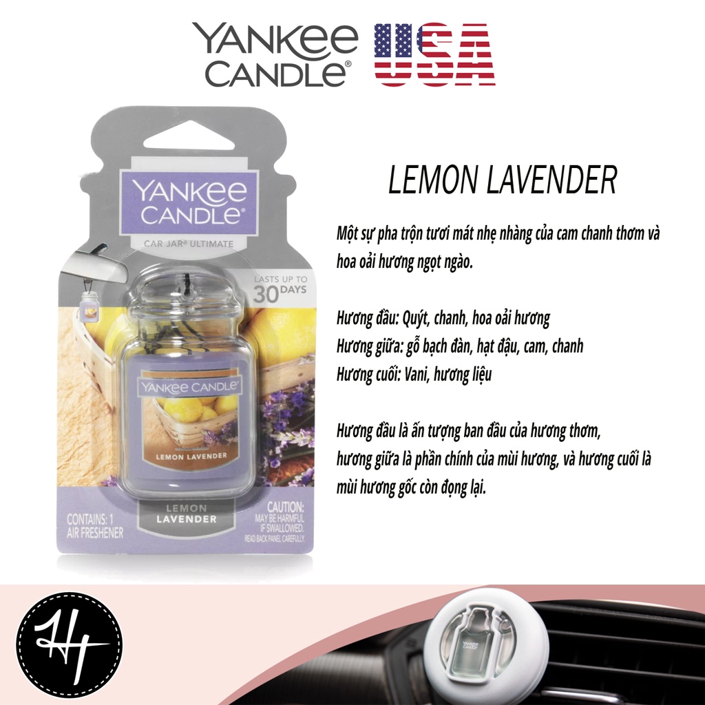 SÁP THƠM XE Ô TÔ YANKEE CANDLE