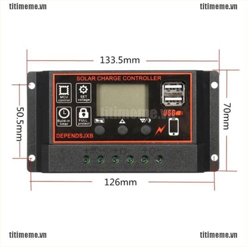 Bộ Điều Khiển Sạc Năng Lượng Mặt Trời 10a-60a Mppt 12v / 24v | BigBuy360 - bigbuy360.vn