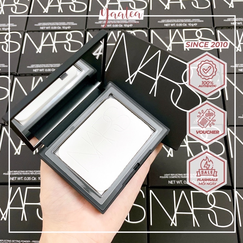 Phấn phủ dạng nén Nars Light Setting Powder