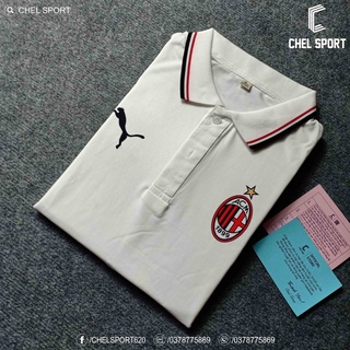 Áo polo 2V cao cấp AC Milan [ẢNH THẬT]