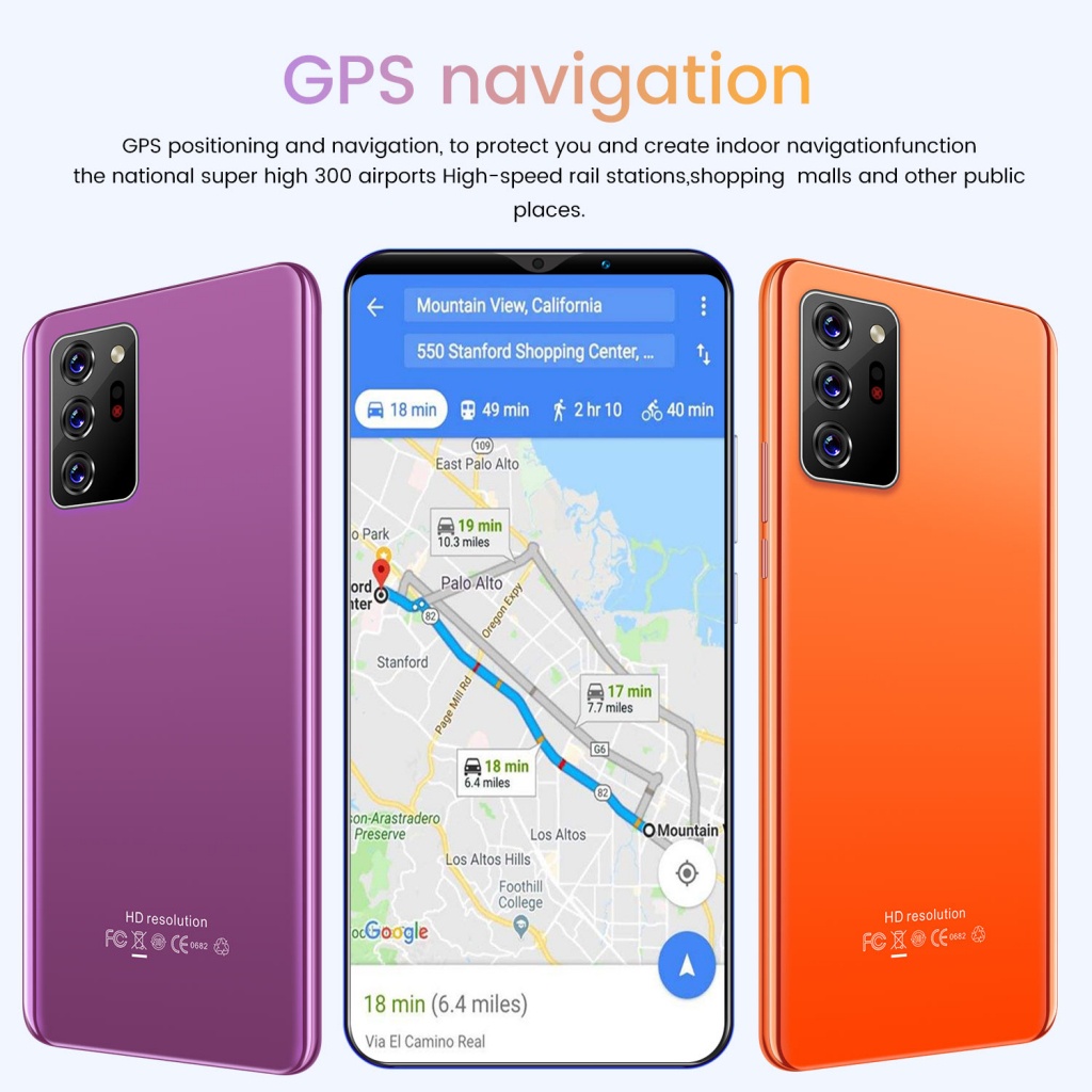 Điện thoại di động mới Note30 Plus  chơi game màn hình lớn 5G camera HD phiên bản 2022 hỗ trợ COD
