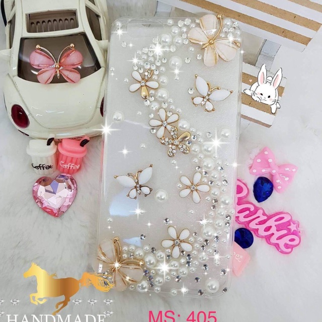 Ốp Lưng Handmade Đính Đá thủ công Ms 405
