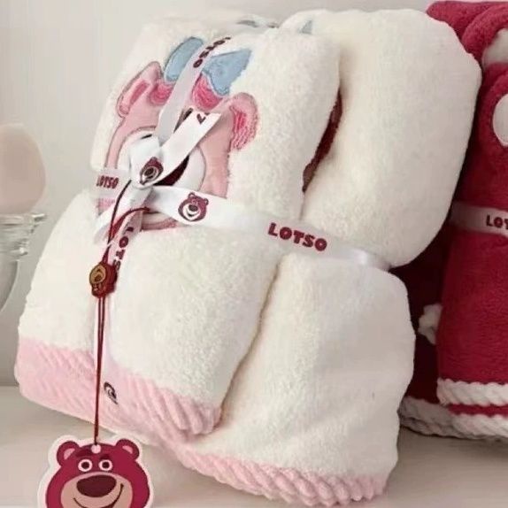 [Hàng Có Sẵn] Set Khăn Tắm + Khăn Tắm Hai Mảnh Thêu Hoạt Hình Mùa Hè Mềm Mại Thấm Hút Nước Nhanh Khô Đa Năng