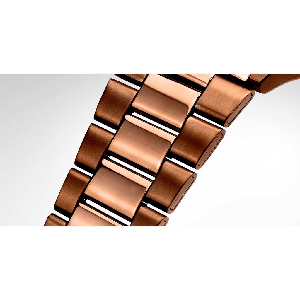 Đồng hồ nam/nữ Casio A1000 / A1000RG-5 dây &amp; vỏ thép không gỉ, chống nước, size 38mm, hàng chính hãng