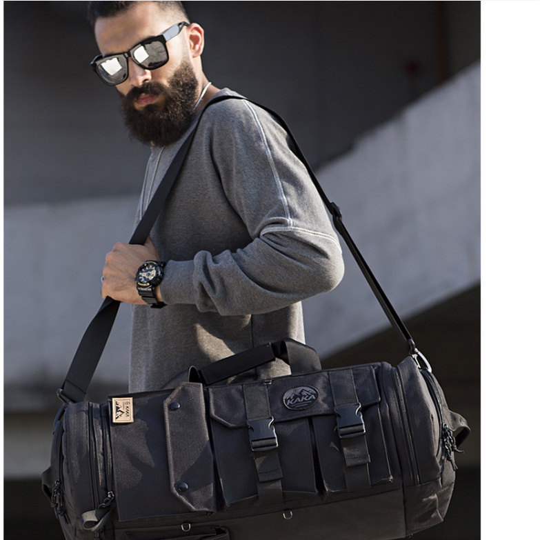 Túi xách du lịch thể thao nam kiêm balo du lịch cao cấp phong cách mới