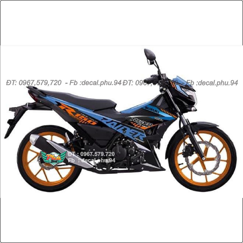 Tem Rời Raider Xanh đen (J)