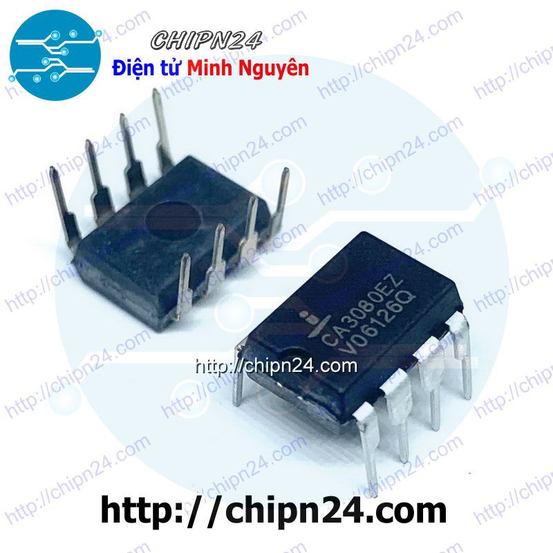 [1 CON] IC CA3080 DIP-8 (CA3080EZ CA3080E 3080)