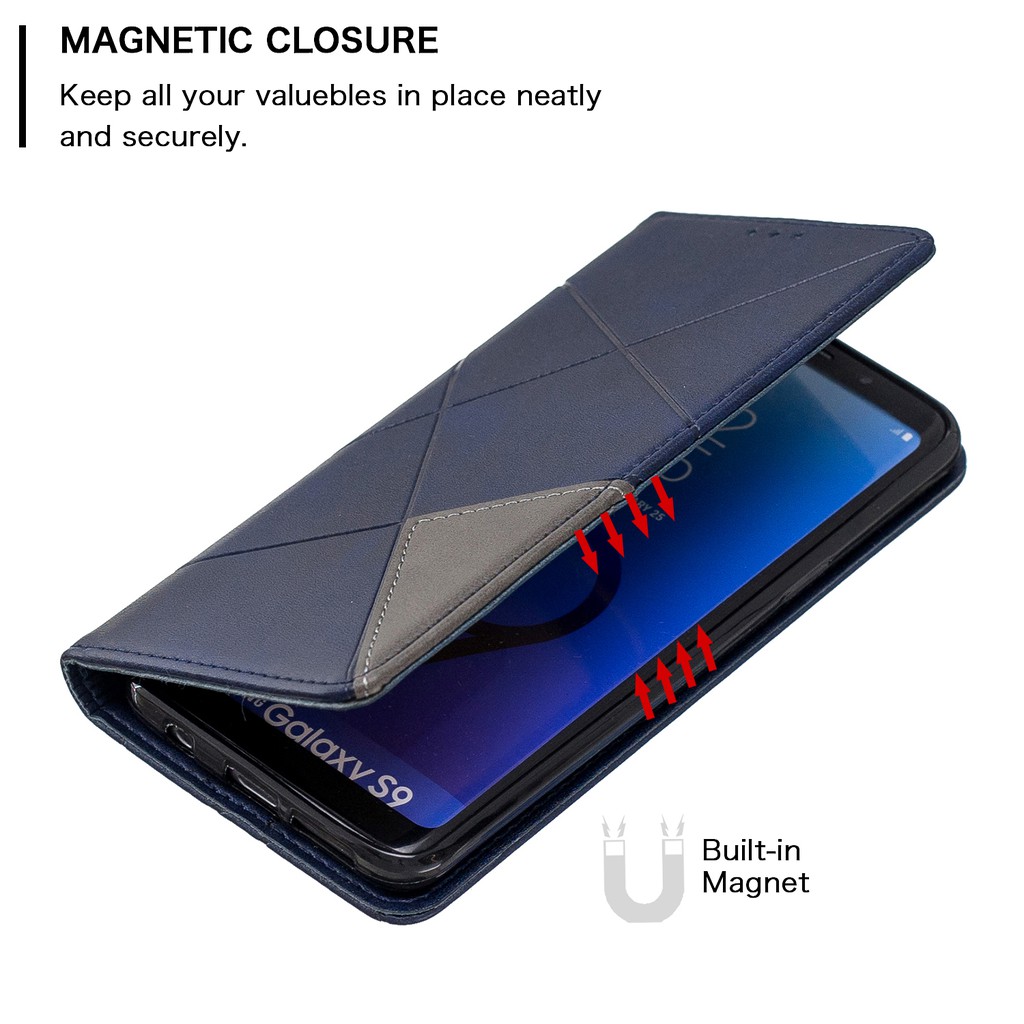 Bao da điện thoại thời trang sang trọng cho Samsung S9/S9 Plus | BigBuy360 - bigbuy360.vn