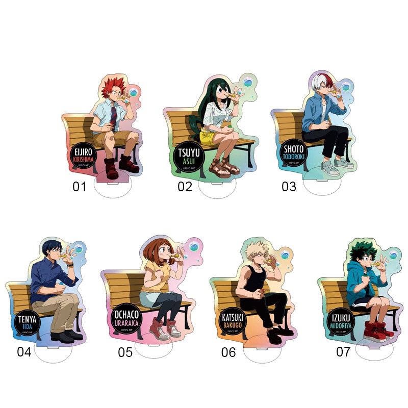 Mô Hình Nhân Vật Midoriya Izuku Todoroki Shoto Anime My Hero Academia