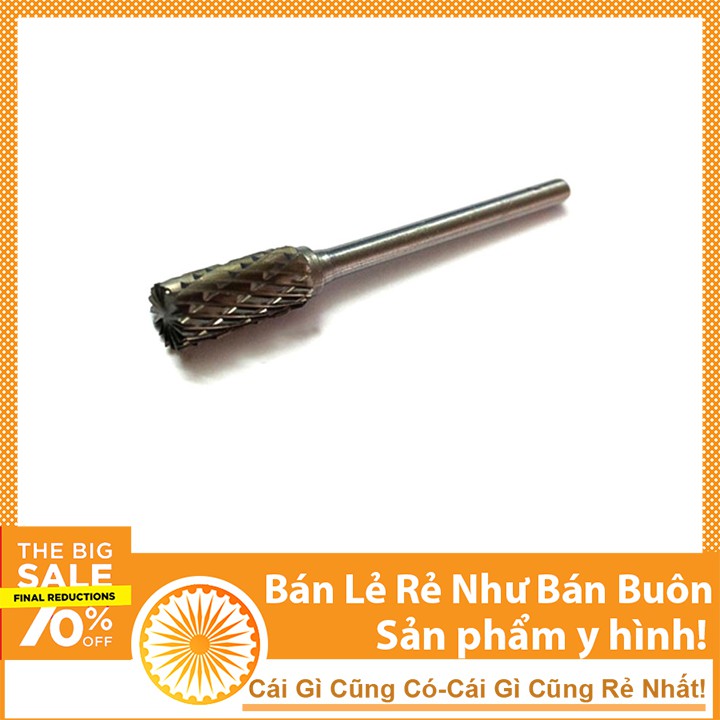 Đầu Doa Kim Loại Mũi Trụ 15x6mm Trục 3mm