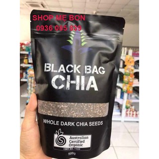 HẠT CHIA ĐEN ÚC BLACK BAG CHIA 120K/500G