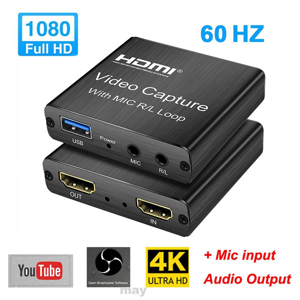 Bộ Đầu Thu Tín Hiệu Đa Năng 4k 1080p Usb2.0 Kèm Phụ Kiện | BigBuy360 - bigbuy360.vn