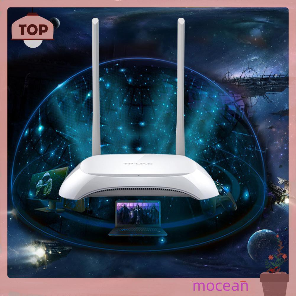 Mocean TP-LINK TL-WR840N 2.4G 300M Wifi Router 2 Antenna Wireless Network Repeater