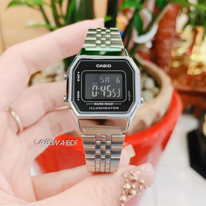 Đồng hồ nữ dây kim loại chính hãng Casio Anh Khuê LA680, LA670 Series siêu chất