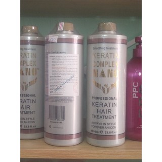 phục hồi tóc hư tổn KERATIN COMPLEX NANO 1000ml