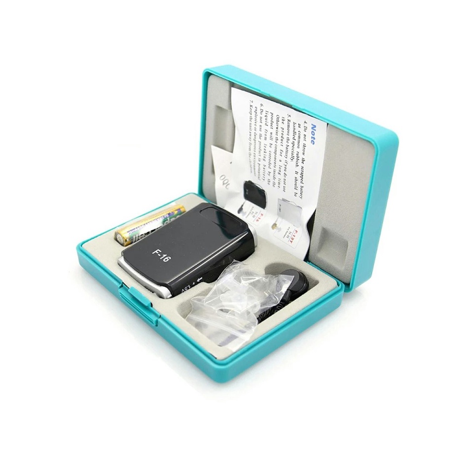 Máy Trợ Thính F-16 Có Dây Đeo Tai Cao Cấp