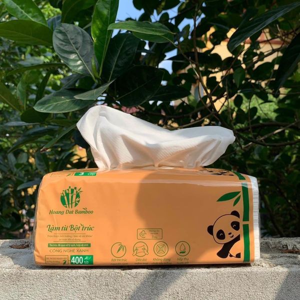 GIẤY RÚT BAMBOO 400 TỜ 3 LỚP
