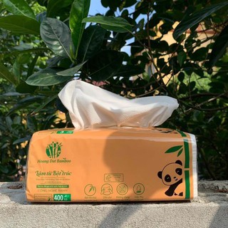 Giấy rút bamboo 400 tờ 3 lớp