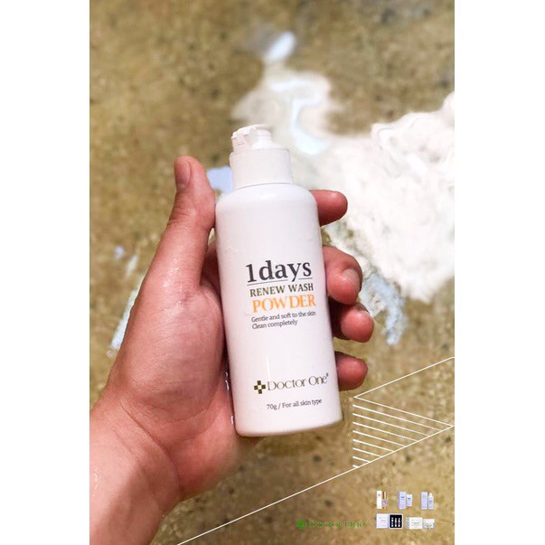 Bột Rửa Mặt Làm Sạch Da Điều Tiết Dầu Nhờn Renew Wash Powder DOCTOR ONE