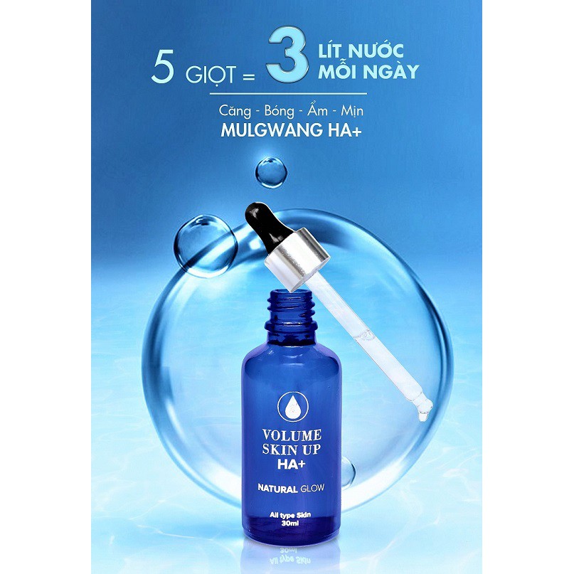 Serum HA Genie Volume Skin Up cấp ẩm, căng bóng da