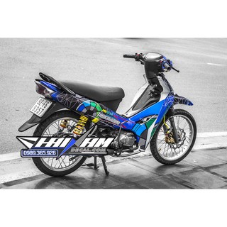 Tem Trùm Sirius Xanh Đen Nitro