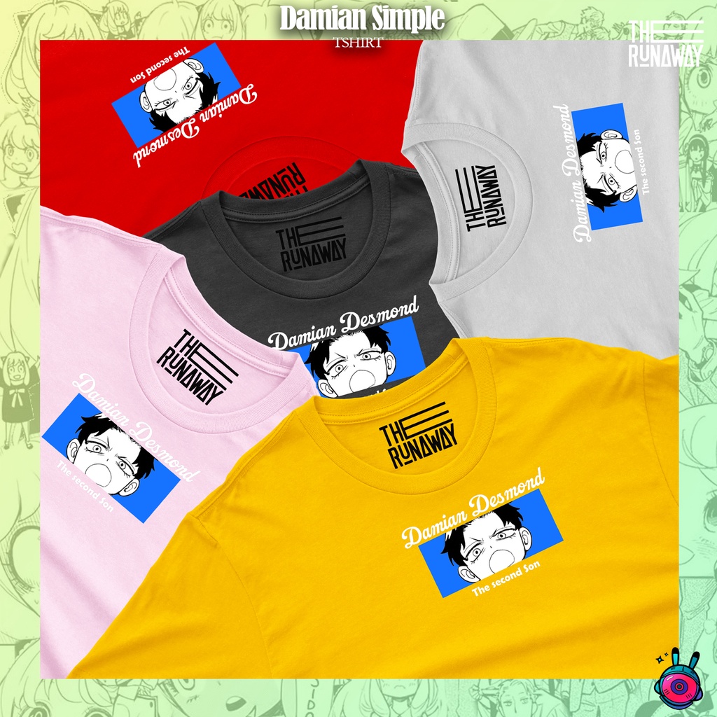 Áo phông Spy x Family: Damian Desmond Simple Nam / Nữ by The Runaway