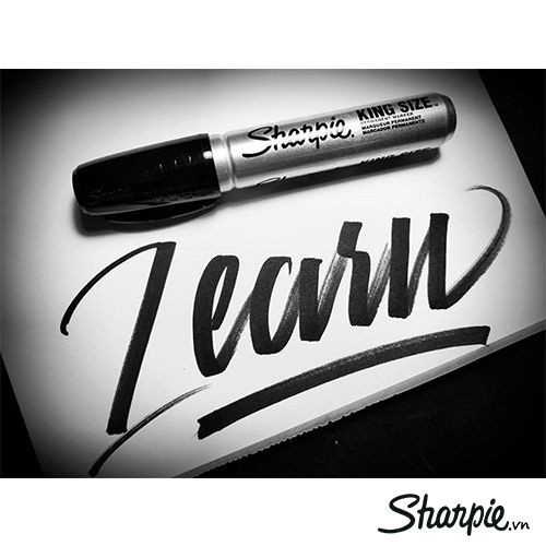 Bút đánh dấu công nghiệp chuyên dụng Sharpie Pro King Size màu đen