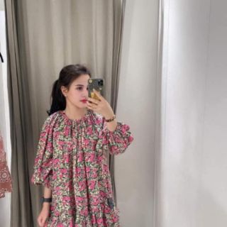 Đầm hoa nhí baby doll
