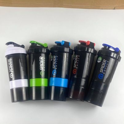 Bình lắc ,bình nước tập gym 3 Ngăn Tiện Dụng 500 ML Tập tạ BL-124