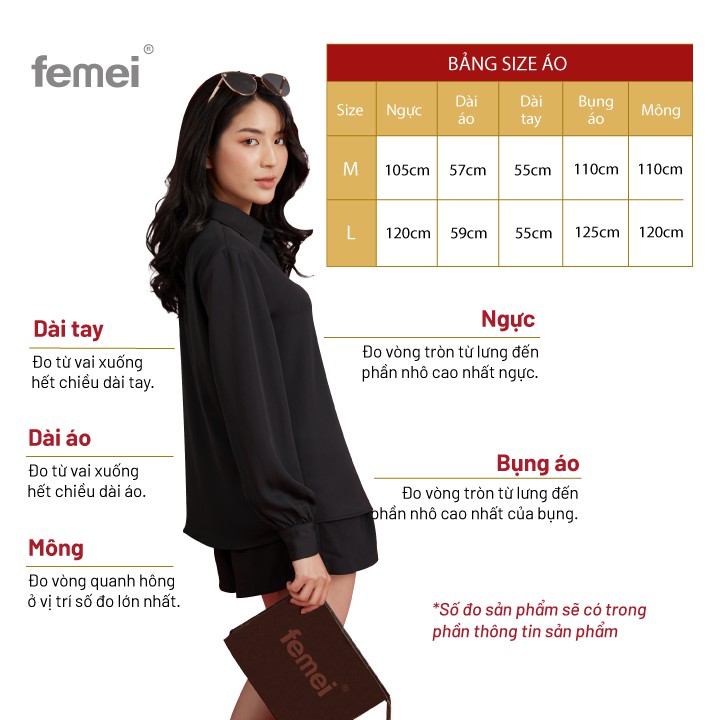 FEMEI - Set Áo sơ mi quần short FSSM005