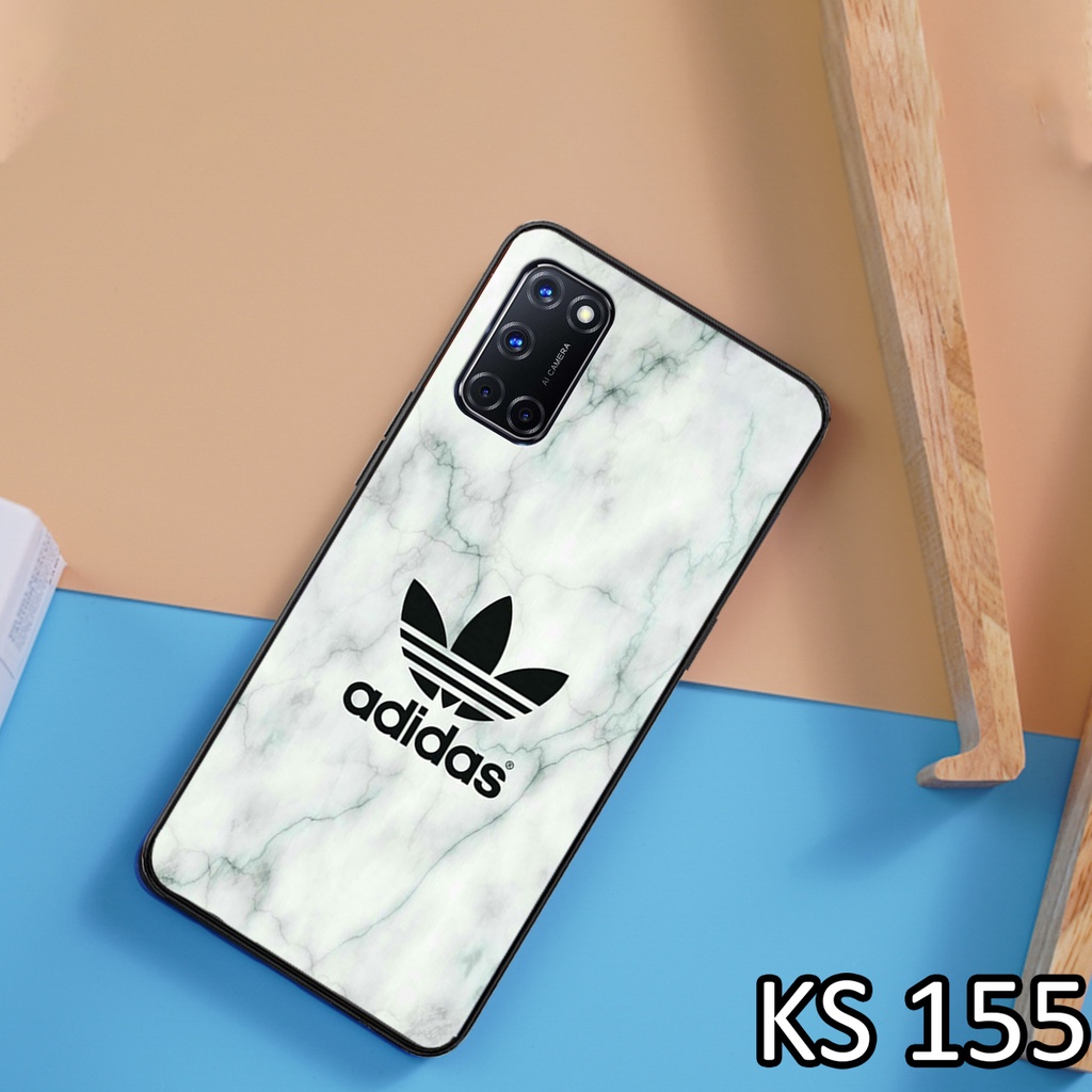 Ốp lưng Oppo A54 (4G/5G) - Oppo A55 (4G/5G) - Oppo A74 (4G/5G) - Oppo A76 in hình logo ĄDIDĄS siêu sang