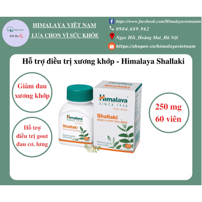 Hỗ trợ xương khớp - HIMALAYA SHALLAKI