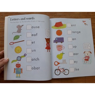 Bộ nhập - sticker book - first letters