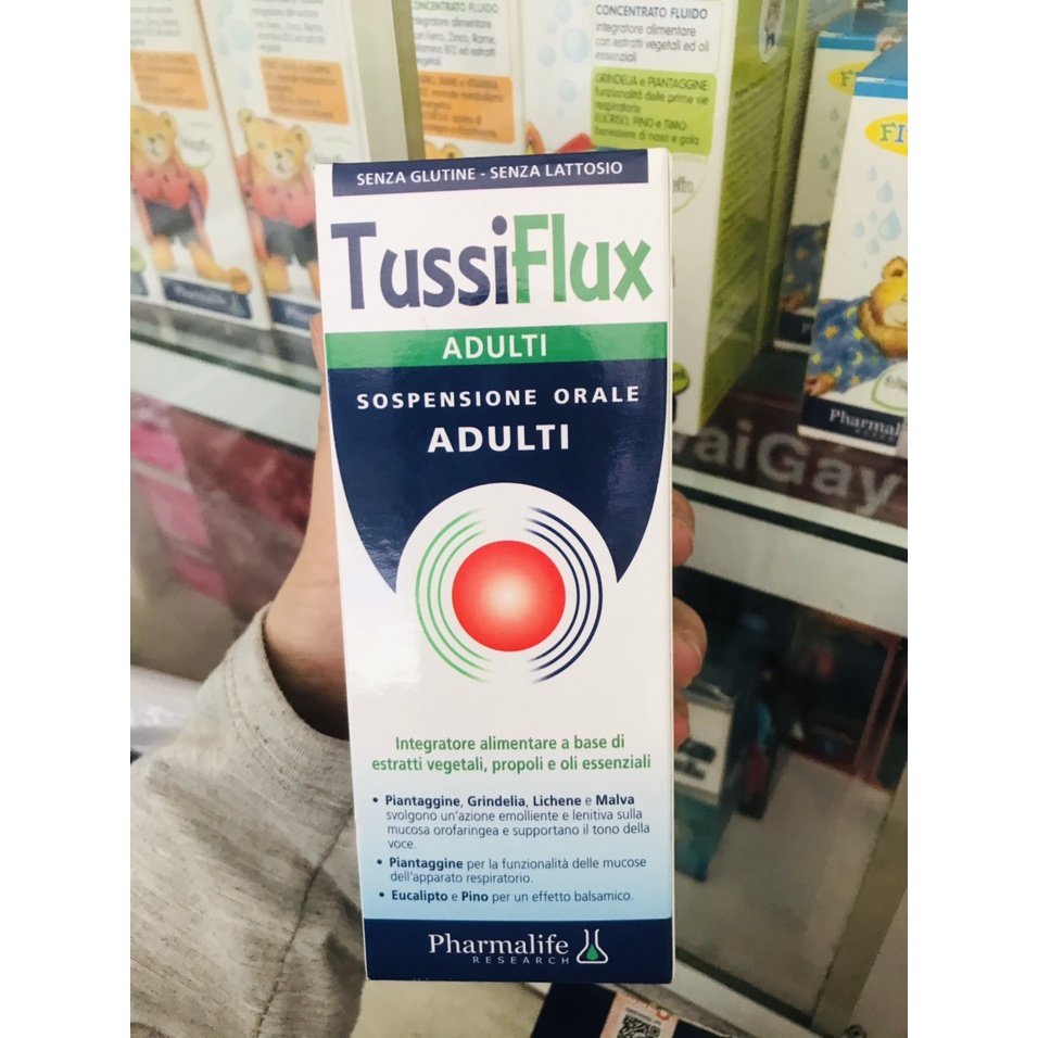 Fitobimbi Tussiflux Adult - Hỗ trợ giảm ho cảm, cả nhà an tâm