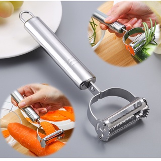 Dụng cụ bào 2 chức năng inox cao cấp không gỉ sét dụng cụ gọt vỏ + bào sợi. dụng cụ nhà bếp