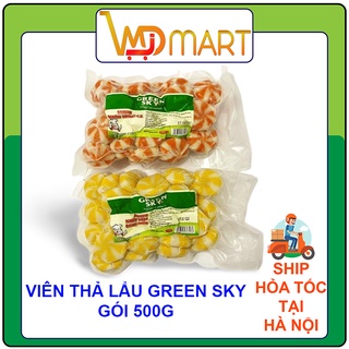 Viên Thả Lẩu  GREEN SKY Loại Ngon Gói 500g