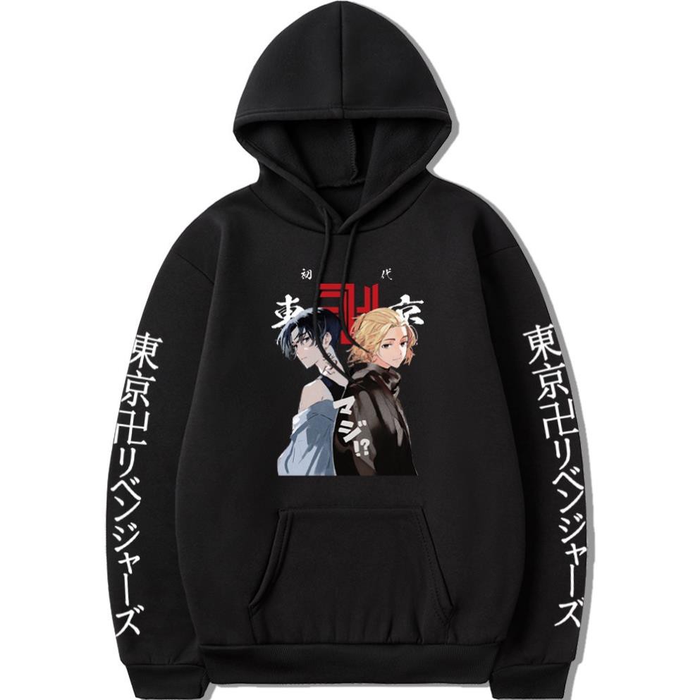 HOT Mẫu áo Hoodie in hình Mikey Tokyo Revengers Anime màu trắng độc đẹp giá siêu rẻ