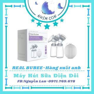 Máy Hút Sữa Điện Đôi REAL BUBEE(Hàng Xuất Anh)