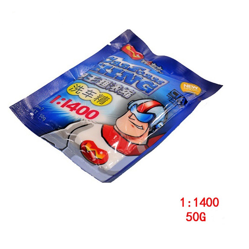 Bột Rửa Xe Ô Tô Xe máy công nghệ Đức Car Shampoo Powder đậm đặc nhiều bọt (50g)