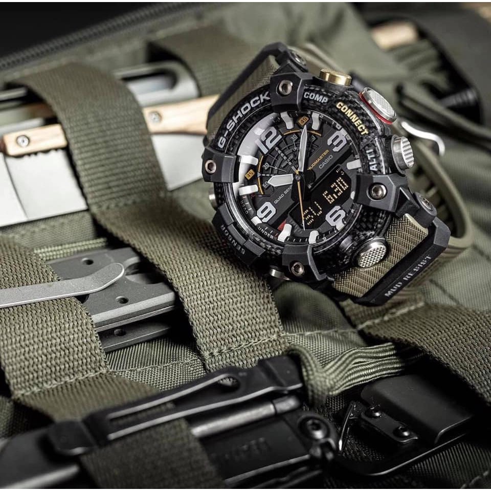 Đồng Hồ Casio Nam Dây Nhựa GSHOCK GG-B100-1A3DR Chính Hãng