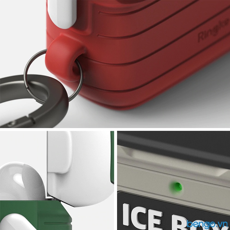 Vỏ Ốp AirPods 3 RINGKE Silicone Case | Ice Box