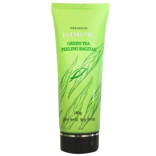 KEM TẨY TẾ BÀO CHẾT TRÀ XANH ELEMONG GREEN TEA PEELING BAGITAL 180G NHẬP KHẨU CHÍNH HÃNG - 6243