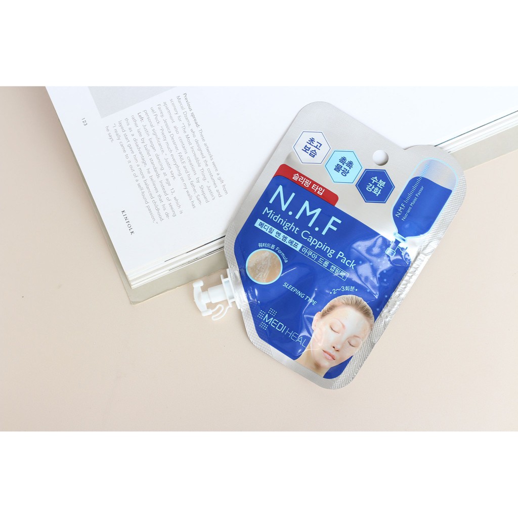 Mặt nạ ngủ cấp ẩm cho da N.M.F Midnight Capping Pack -
